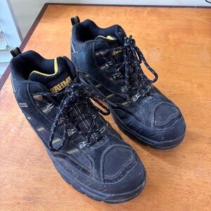 Bramha men’s 8.5 Kane steel toe black leather upper work boots